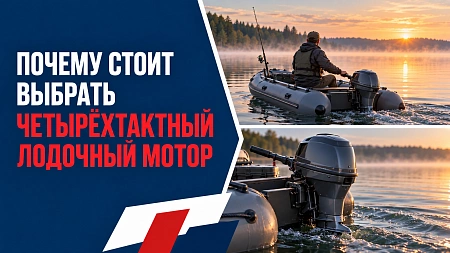 Почему стоит выбрать четырёхтактный лодочный мотор: расчёт, плюсы и честные минусы